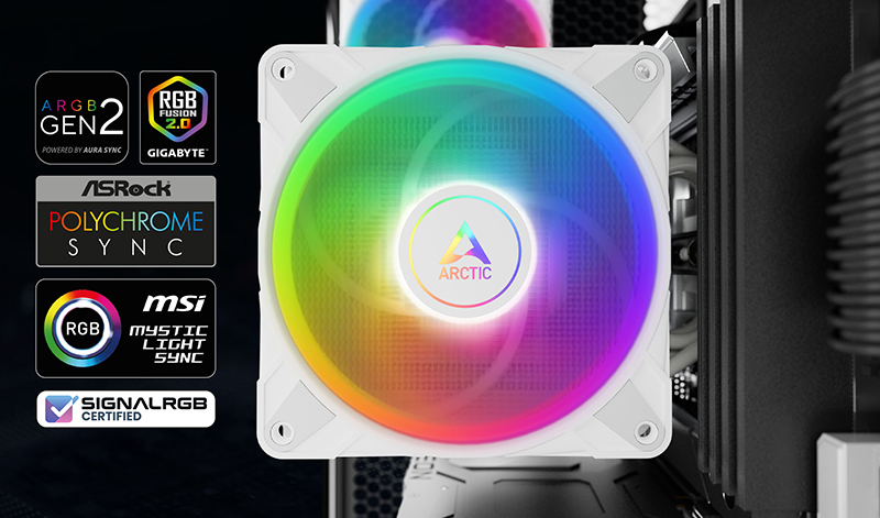 ARCTIC COOLING Freezer 36 A-RGB White CPU Cooler